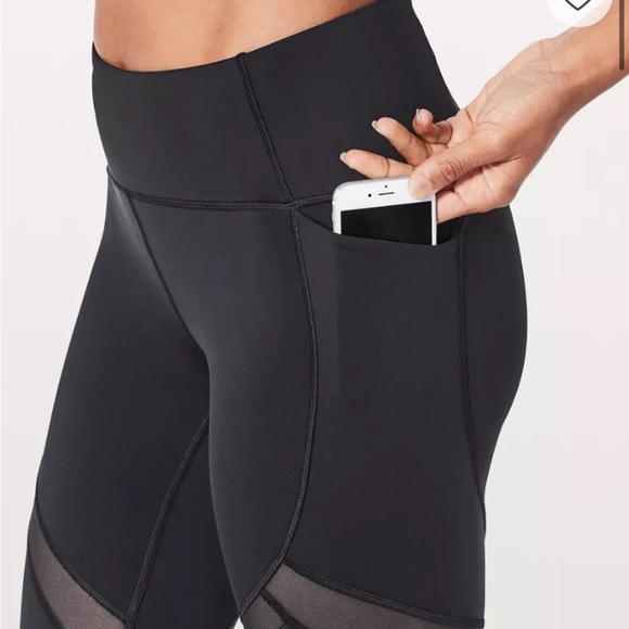 Lululemon On Pace Crop Leggings,Size 4, NWT - Picture 4 of 6